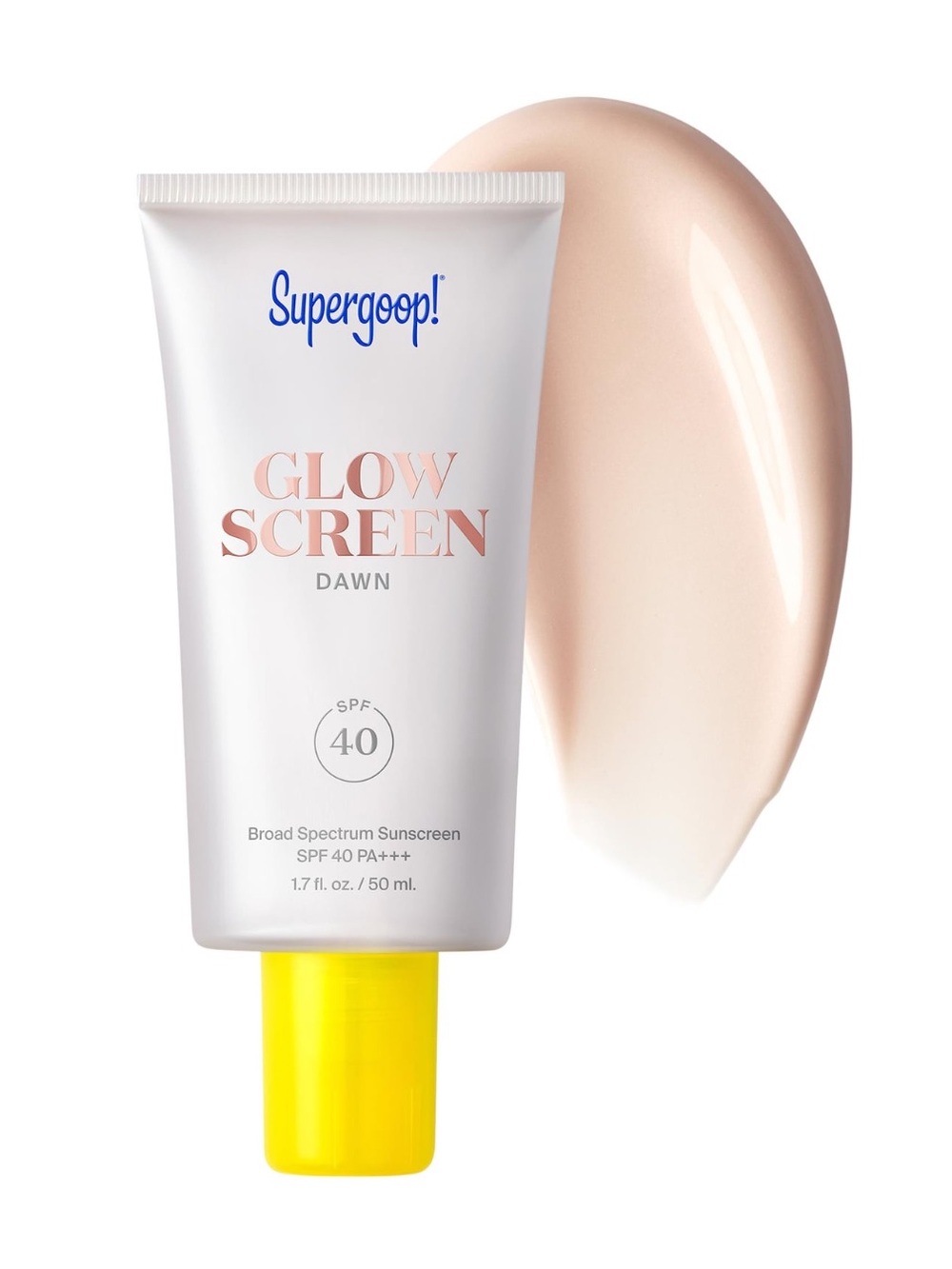 Brand New Sealed Supergoop Dawn Glow Screen standard size 1.7 oz